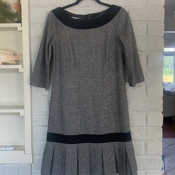 Pendleton Wool and Silk 3/4 Sleeve Size 8 Dress - Picture 4 of 7